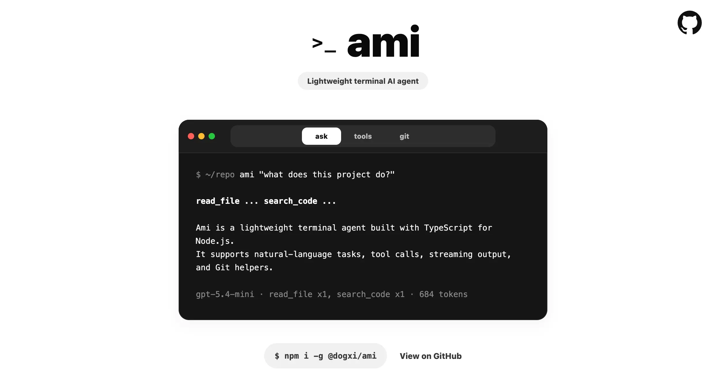 Ami preview